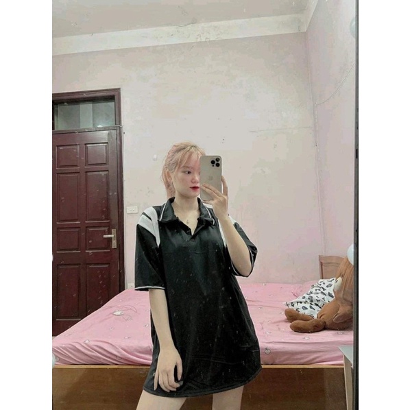 [CHÀO HÈ]Áo thun Polo cotton viền vai về hàng Đẹp đỉnh chóp Cổ áo bo dệt . Hình in đẹp Fom thụng nam nữ đều mặc được