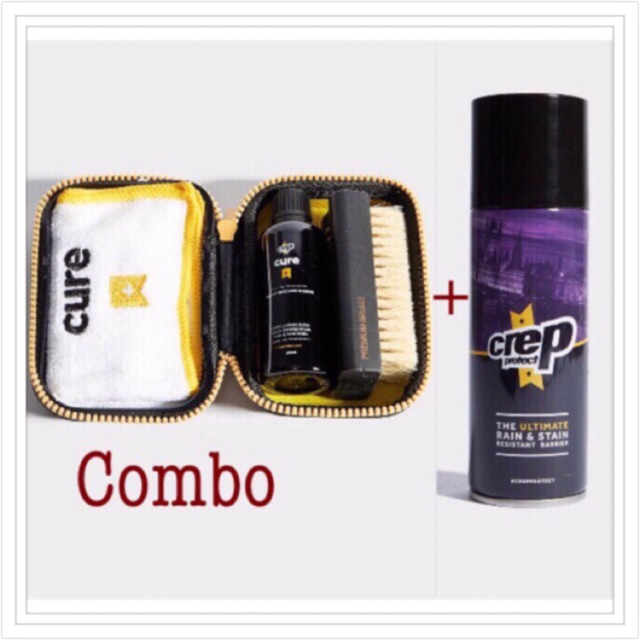 COMBO Bộ vệ sinh giày+CRep protect nano