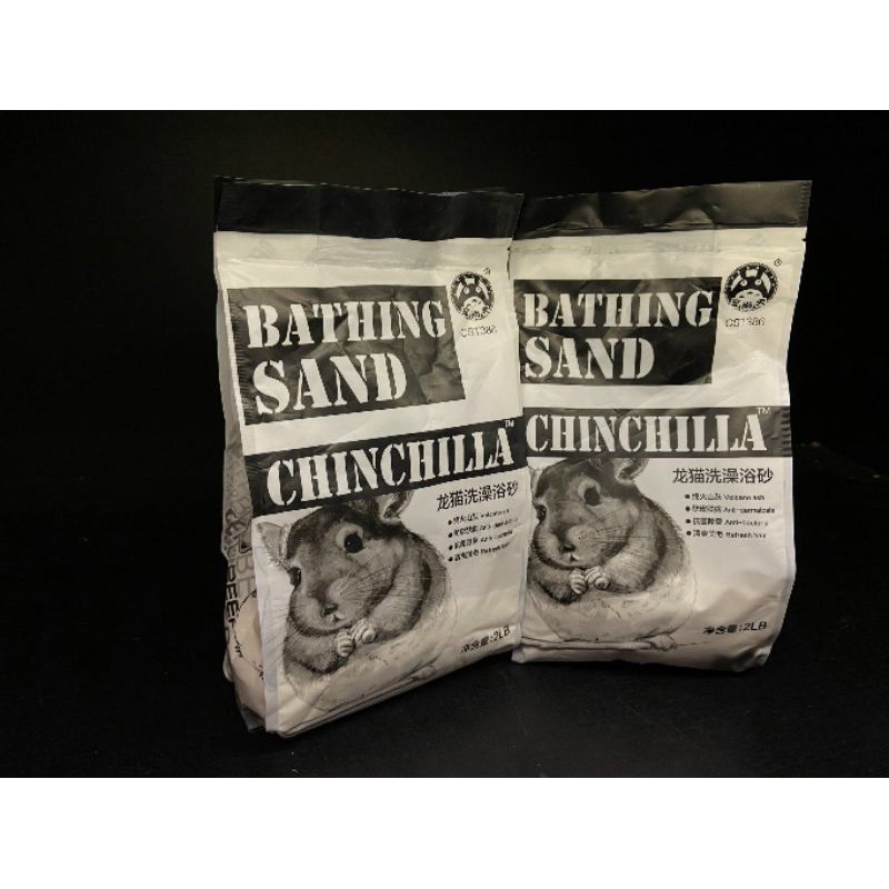 Cát tắm tro núi lửa cho Chinchilla - Bathing Sand Chinchilla