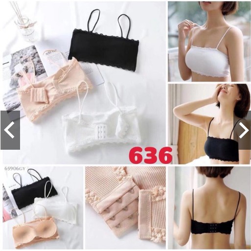 Áo bra gân tăm viên ren nâng ngực sexy điệu đà mẫu Bra 8832