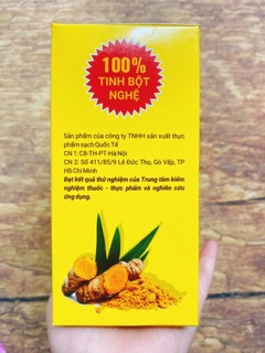 CHÍNH HÃNG - Tinh bột nghệ INDO