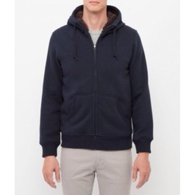 Áo nỉ lót lông uni