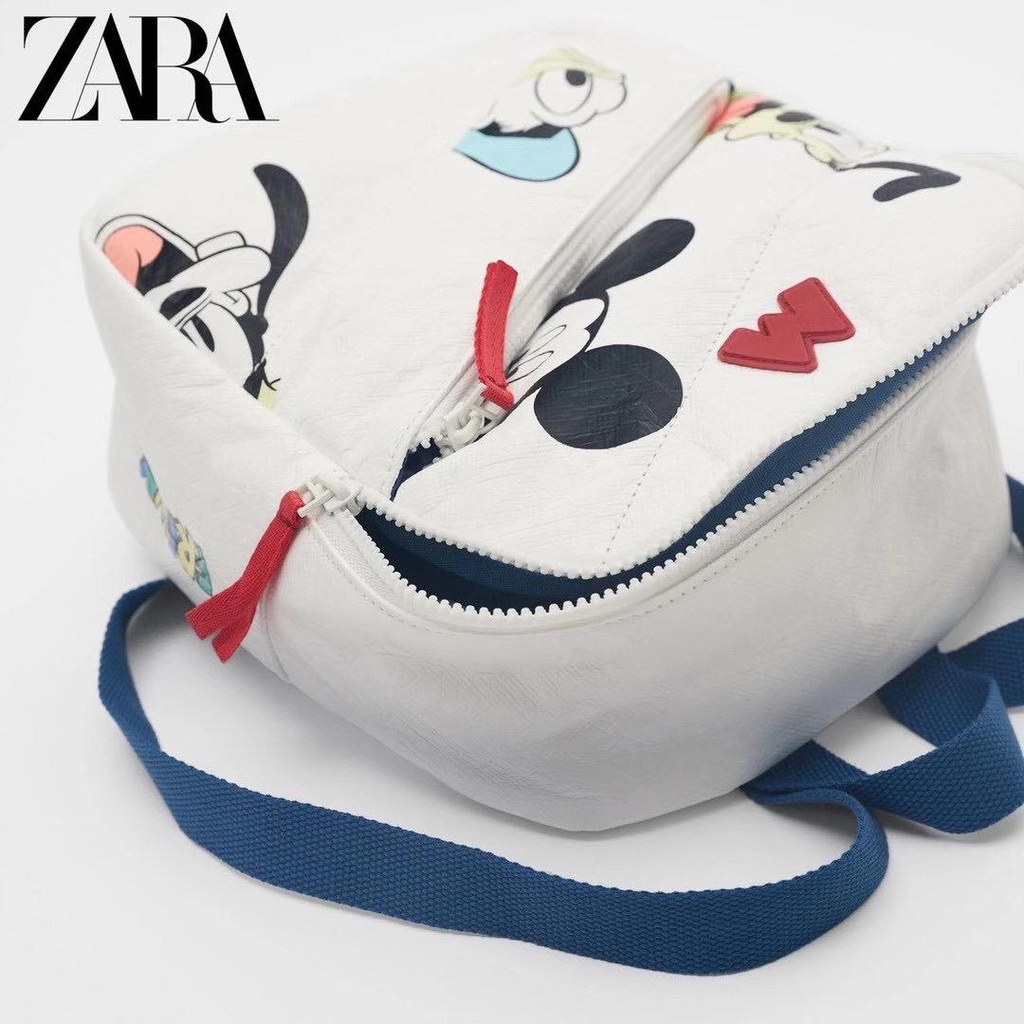 Balo Zara Mickey da PU mềm xịn xò cho bé đi học đi chơi