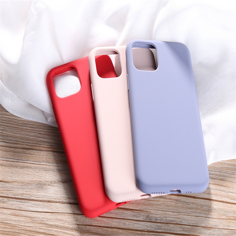 Ốp điện thoại silicon chống sốc thích hợp cho iPhone 11 Pro X Xs Max Xr 6 7 8 Plus