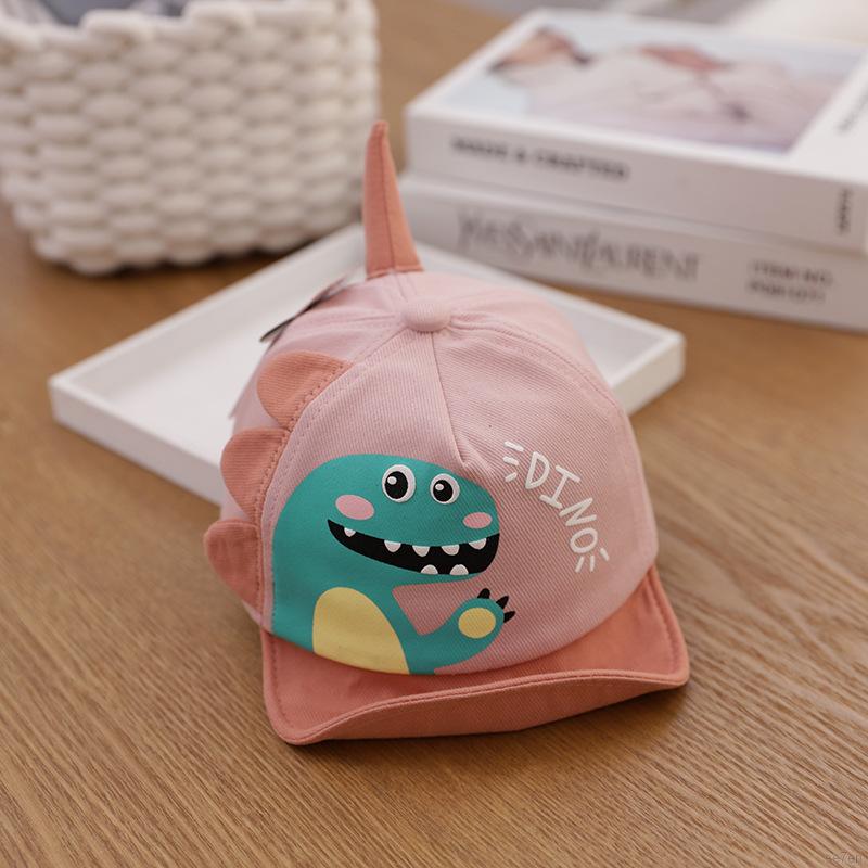 Mũ Rộng Vành Hoạ Tiết Khủng Long Cho Bé 6-24 Tháng Tuổi