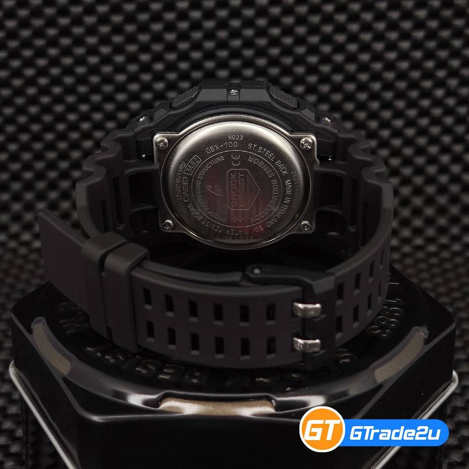 Đồng Hồ Casio Nam Dây Nhựa GSHOCK GBX-100-1DR Chính Hãng