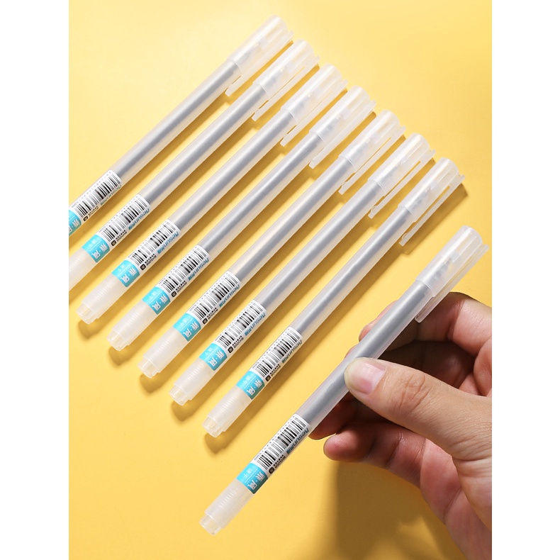 Giá Đỡ Bút Gel Màu Trắng 0.5mm Không Bẩn Tiện Dụng Cho Văn Phòng