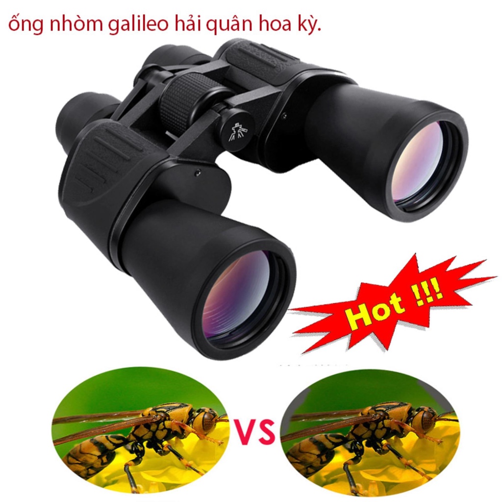 Ống Nhòm GALILEO Đặc Chủng Quân Đội Mỹ Hai Mắt Siêu Bền, Nhìn Xa, Hình Ảnh Nét - Bảo Hành Uy Tín