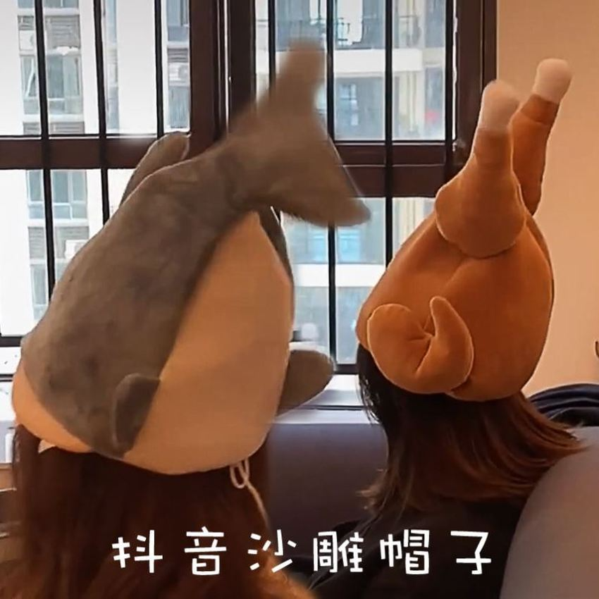 《ready stock》Adorable Stuffed Shark Baby Hoodies