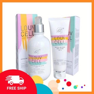 Kem dưỡng trắng body louv cell 250ml nl