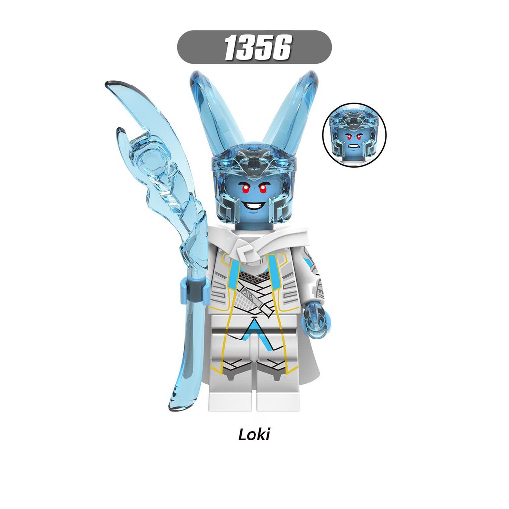 Minifigures Marvel DC Các Mẫu Nhân Vât Loki Thor Laufey Odin Mẫu Ra Mới Nhất X0269