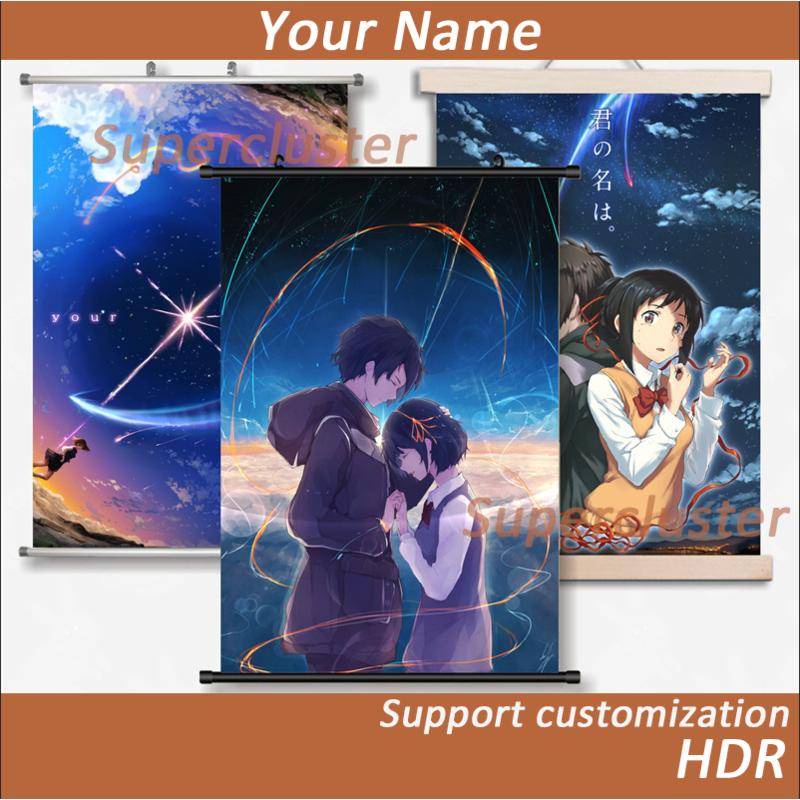Tranh treo poster hoạt hình anime Nhật Bản Your name