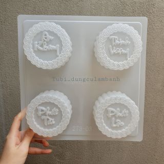 Khuôn Rau Câu , Rau Câu Trung Thu, Khuôn Làm Xôi Phúc- Lộc- Thọ- Tài/ An Khang - Thịnh Vượng - Phát Tài - Phát Lộc