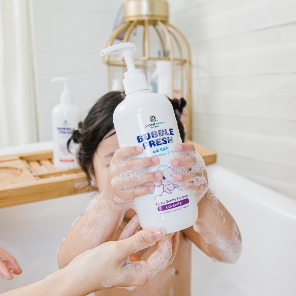 Sữa tắm gội Bubble Fresh an toàn cho bé hương oải hương 500ml - JOONA BABY Việt Nam