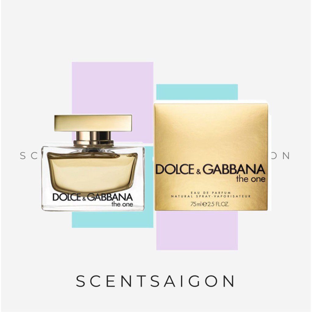 -𝑺𝒄𝒆𝒏𝒕𝒔𝒂𝒊𝒈𝒐𝒏- Nước Hoa Nữ Dolce & Gabbana D&G The One EDP