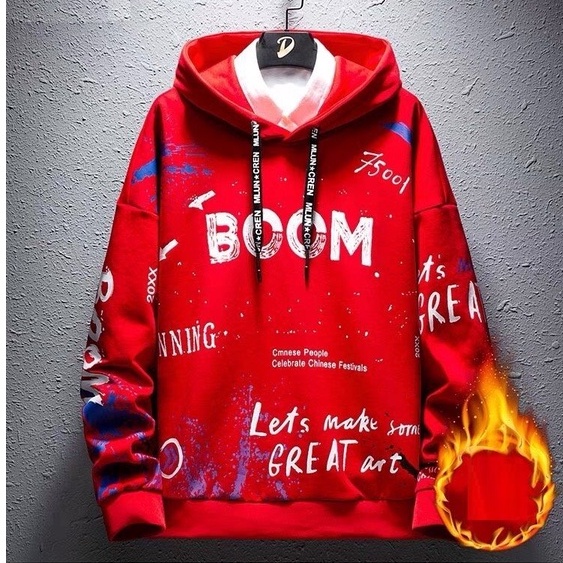Áo hoodie nam - Áo khoác hoodie Nỉ Nam Thu Đông  đủ size Cao Cấp Dưới 70kg chơi noel