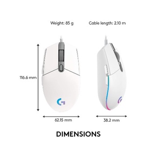 Chuột Gaming Logitech G102 Gen2 Lightsync - Hàng Chính Hãng