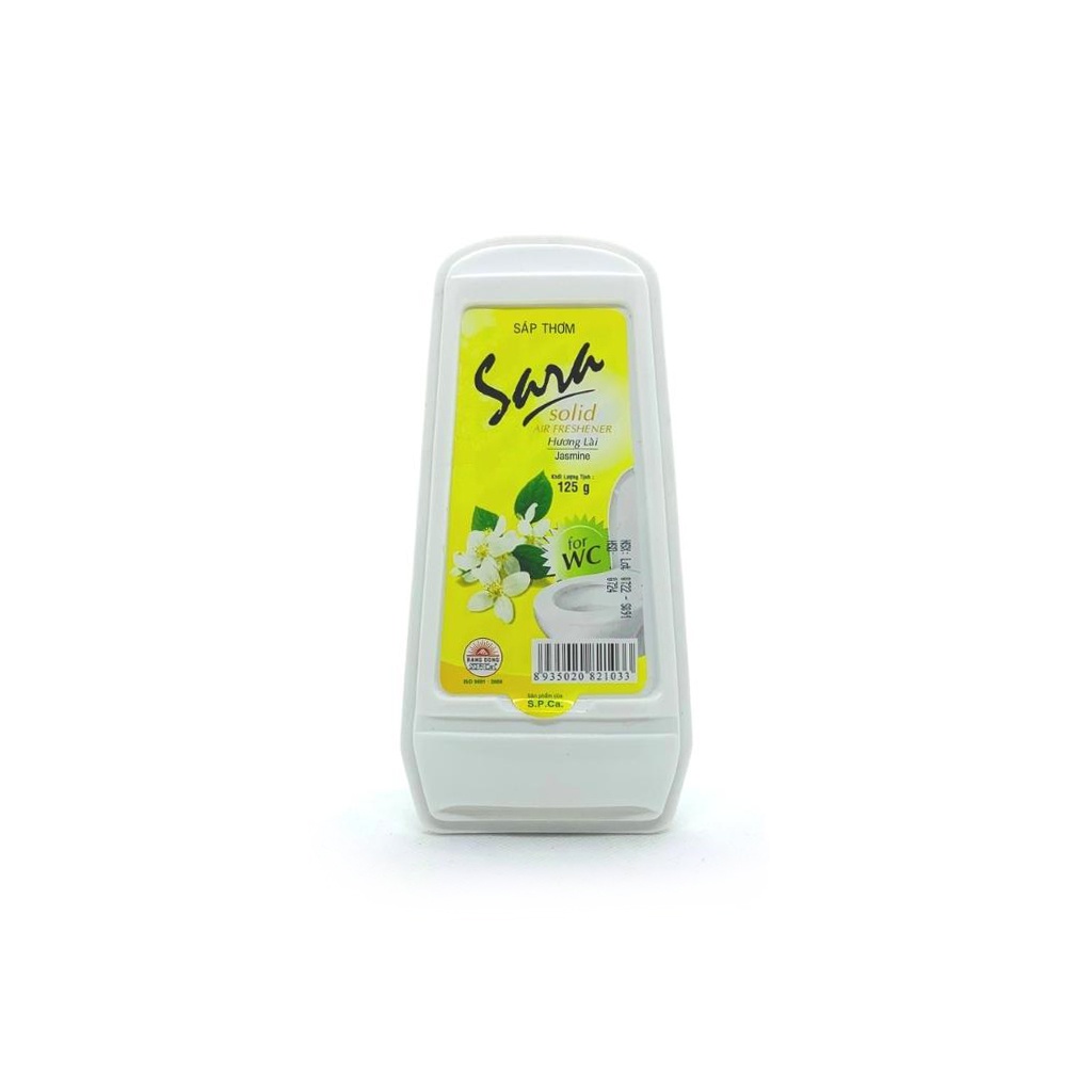 Sáp Thơm Nhà Vệ Sinh Khử Mùi Sara 125g Sáp Thơm Toilet Dùng Cho Cả Phòng Ngủ, Ô Tô, Tủ Quần Áo, Tủ Giày