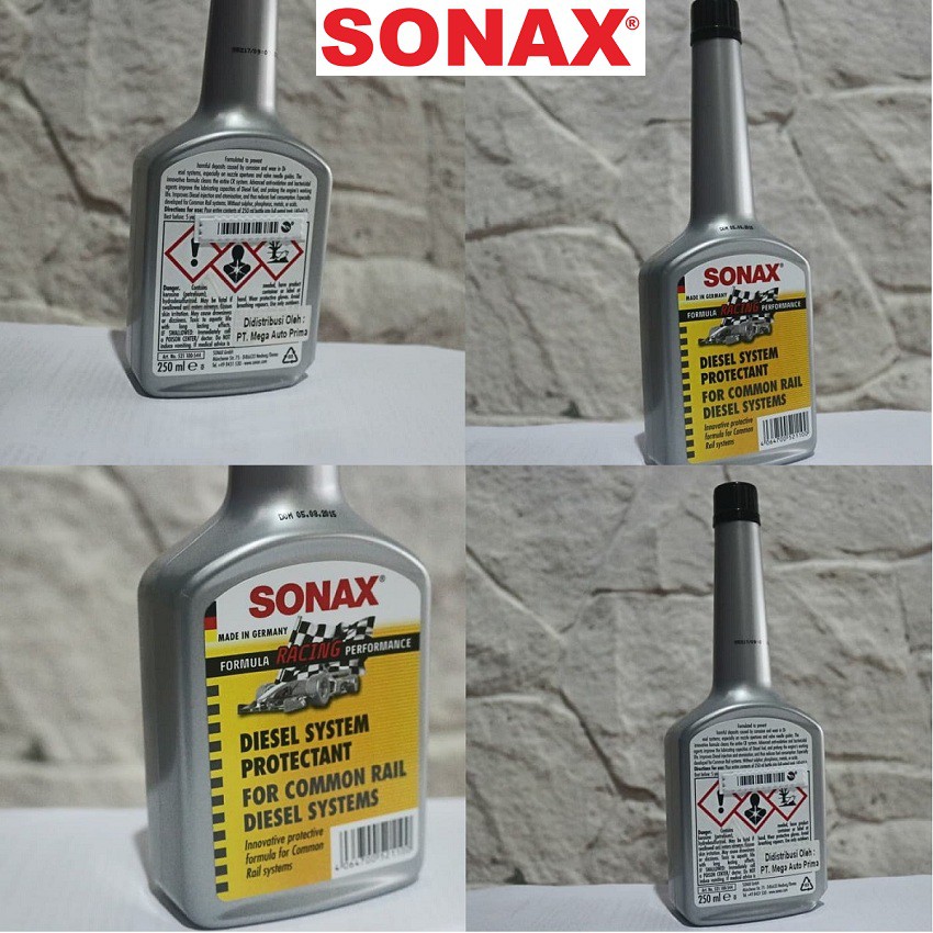 Phụ Gia Bảo Vệ Hệ Thống SONAX Diesel System Protectant For Common Rail Diesel System 250ml c  ngăn chặn đóng cặn.