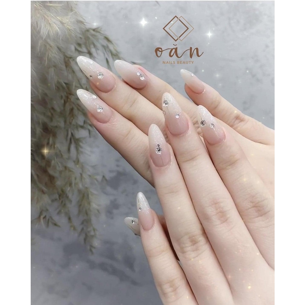 Sơn gel màu thạch hồng kim cương