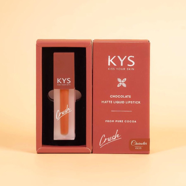 SON KEM LÌ CRUSH CHOCOLATE KYS (CAM CHÁY) | BigBuy360 - bigbuy360.vn