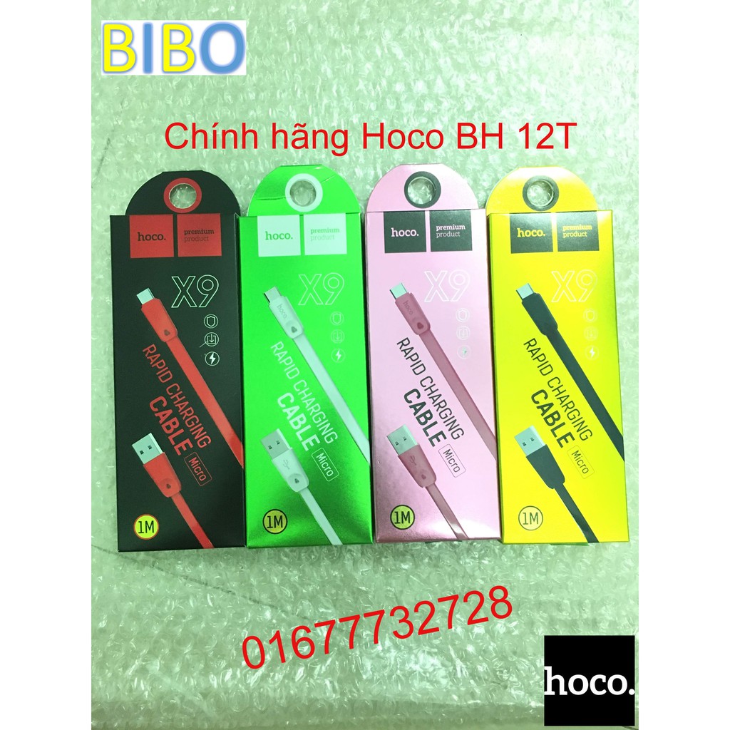 CÁP SẠC NHANH HOCO X9 MICRO 1M (BH 12T)