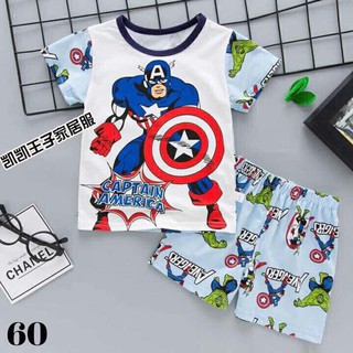 Bộ cộc tay xuất hàn loại 1 siêu nhân cho bé trai