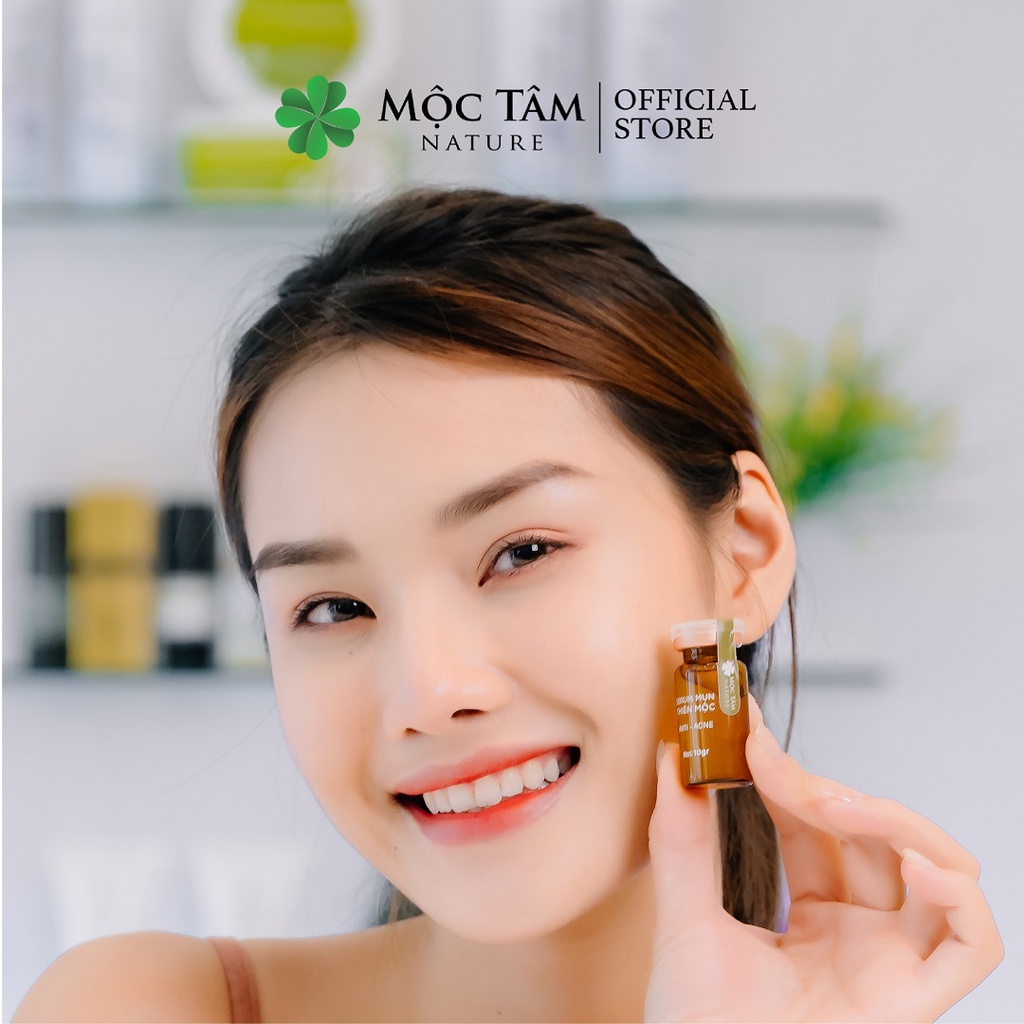 Serum Chấm Mụn Mộc Tâm Nature Thiên Mộc Giảm Sưng Mụn, Ngăn Ngừa Thâm Sẹo 10g