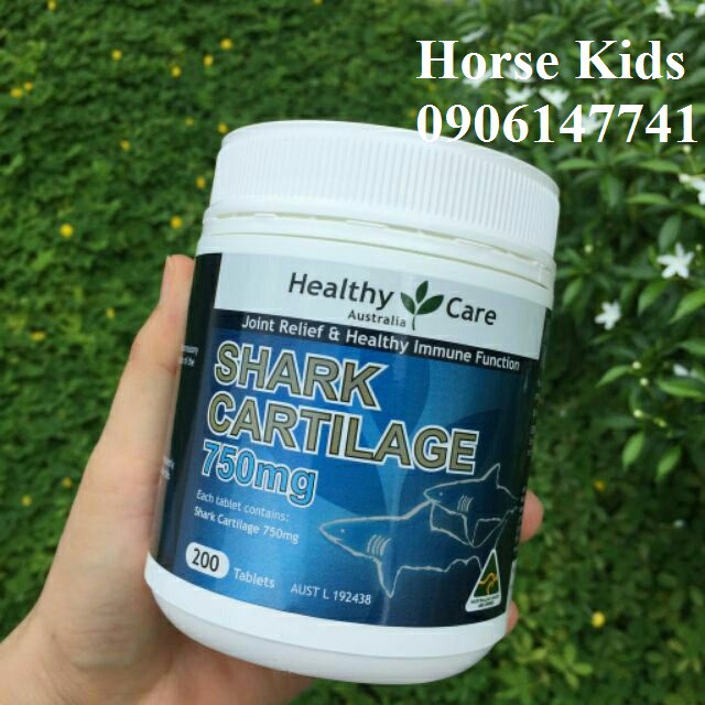 Viên Uống Sụn Vi Cá mập Healthy care 200 viên của Úc