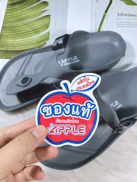 Dép xỏ ngón nam nữ siêu nhẹ không thấm nước hàng redapple Thái Lan