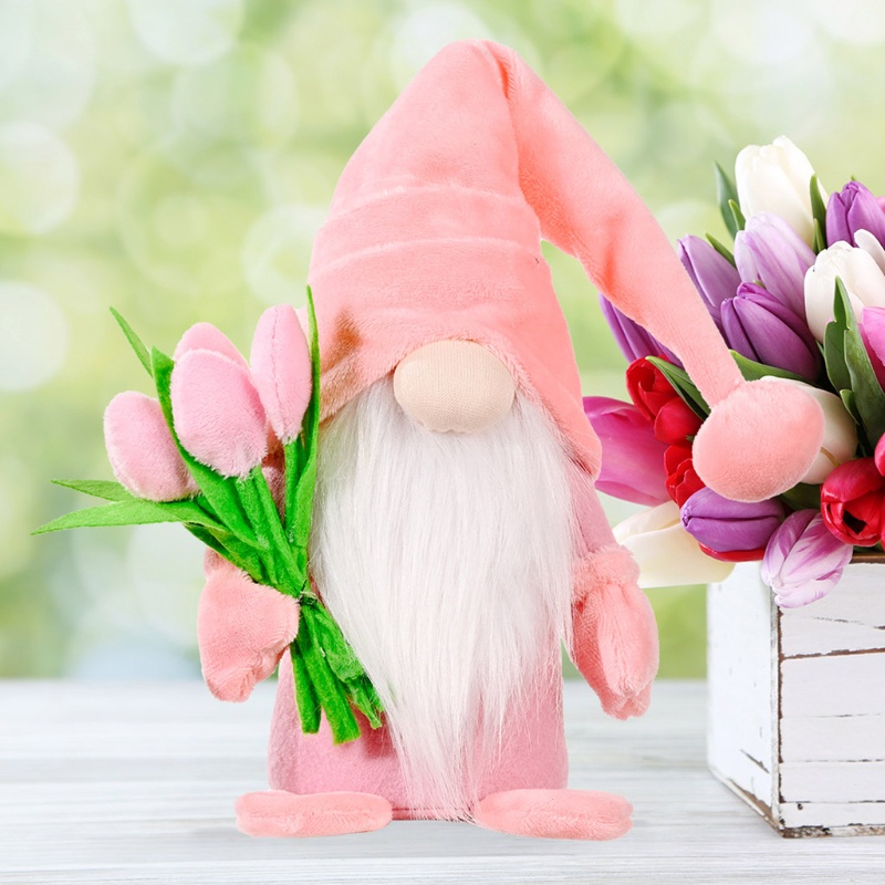 Khay Đựng Đồ Dùng Nhà Bếp Hình Hoa Mùa Xuân Tomte Swedish Nisse Scandinavian Elf Dwarf