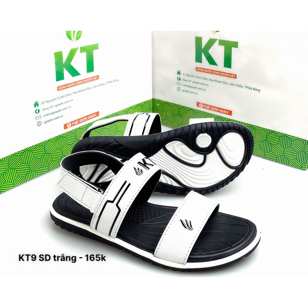 Sandal KT9 trắng nam