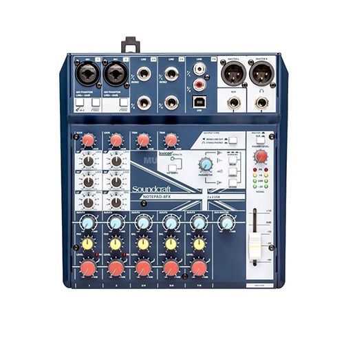 Bộ Mixer SoundCraft NOTEPAD8FX Karaoke