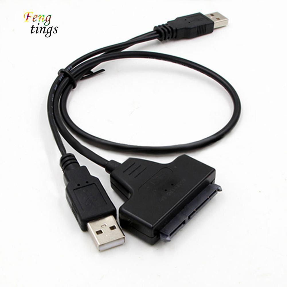 Dây Cáp Chuyển Đổi Usb 2.0 Sang Sata 22 Chân Cho Ổ Cứng Hdd Laptop 2.5 Inch | BigBuy360 - bigbuy360.vn