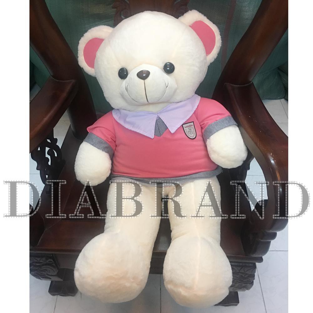 [CHUYÊN SỈ GIÁ SỐC] Gấu bông Teddy màu kem hàng VNXK khổ vải 1m2 [ DIABRAND ]