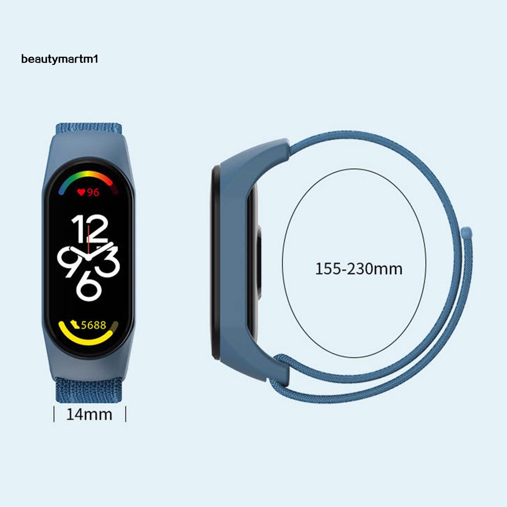 Dây Đeo Đồng Hồ Beautymartm1 Bằng TPU Co Giãn Chống Nước Có Thể Điều Chỉnh Cho Xiaomi Mi Band 5 6 7