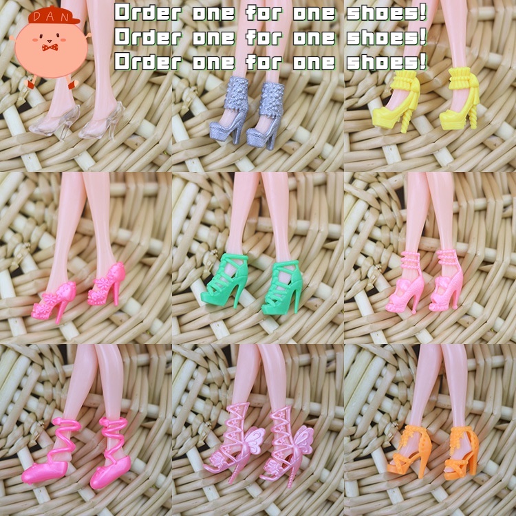 Giày Cao Gót 30cm Xinh Xắn Cho Búp Bê BJD