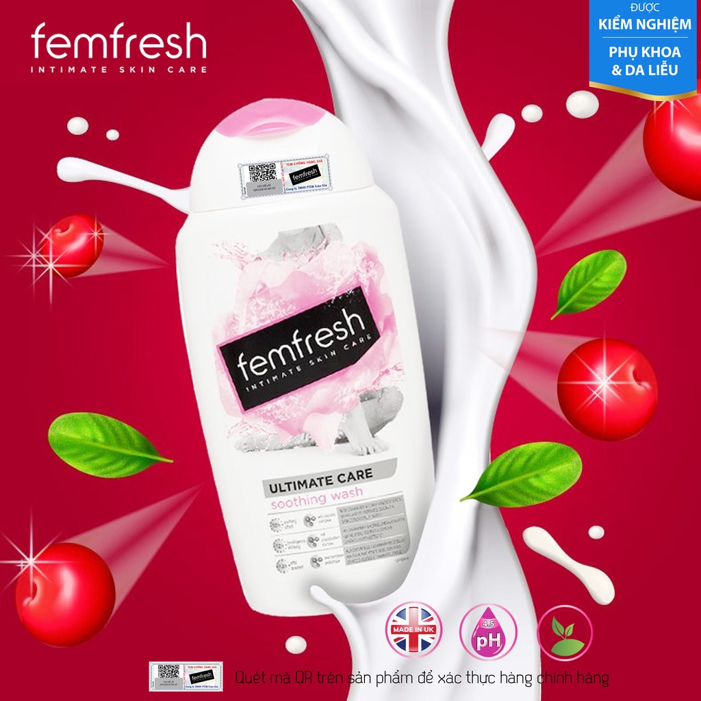 Dung Dịch Vệ Sinh Phụ Nữ Femfresh Wash 250ml