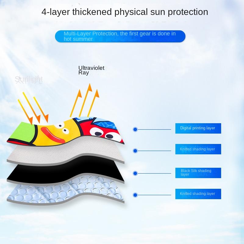 Rèm Che Nắng Cách Nhiệt Thông Dụng Kiểu Hoạt Hình Có Giác Hút Gắn Kính Chắn Gió Sau Cho Xe Hơi