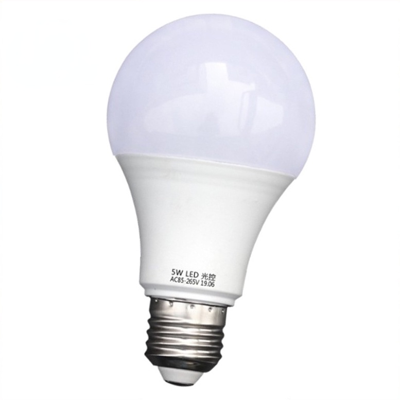 Bóng Đèn LED E27 Cảm Biến Ánh Sáng Ban Đêm