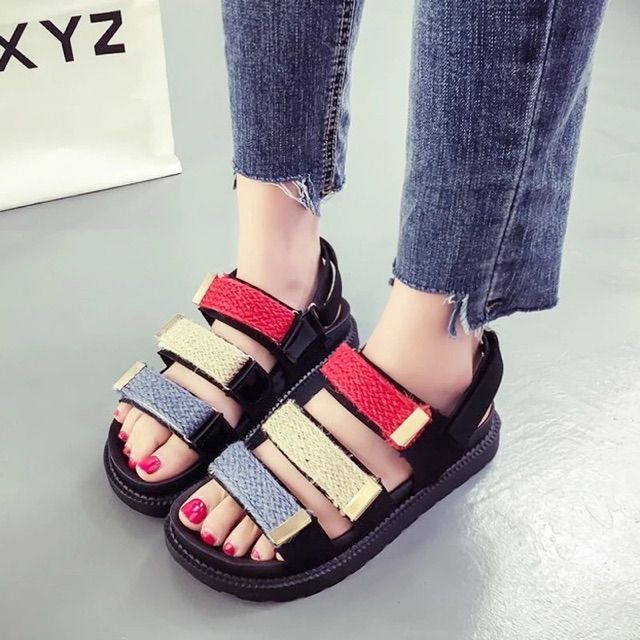 (Hàng order 5 ngày) sandal nữ hàn quốc 2018