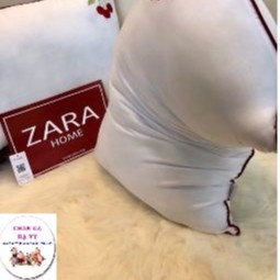 Gối zara size 50x70cm bông tinh khiết