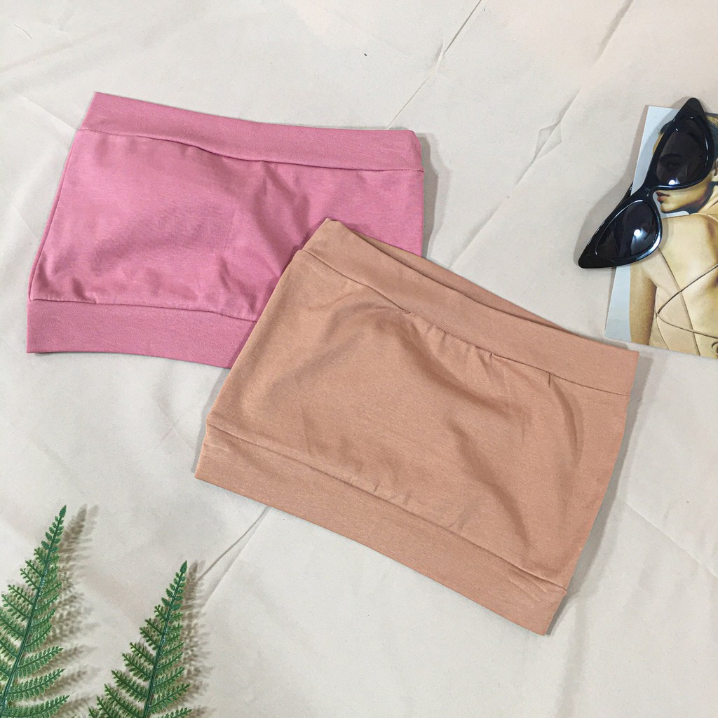 Áo ống croptop nữ nhiều màu bigsize, áo quây ngực chất thun borip cao cấp dày mịn co giãn 4 chiều | BigBuy360 - bigbuy360.vn