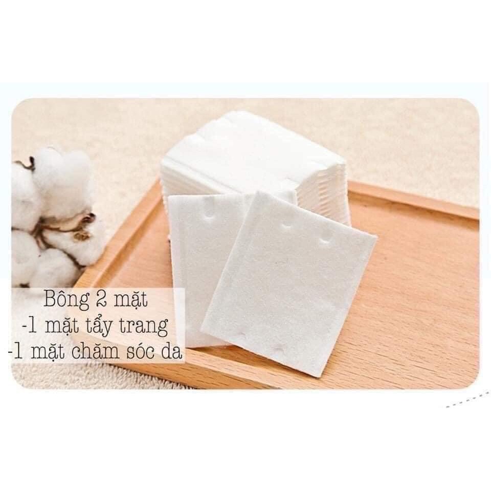 BÔNG TẨY TRANG FM COTTON PADS 222 MIẾNG 3 LỚP