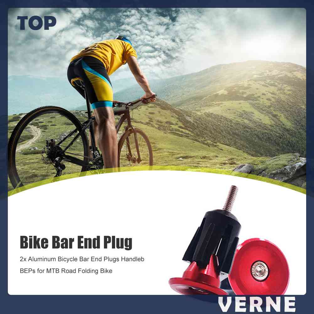 Bộ 2 Nút Gắn Tay Lái Xe Đạp Leo Núi Bằng Nhôm VERNE