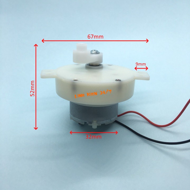 Mô Tơ Chuyển Hướng Quạt - Động Cơ Tuốc Năng Quạt 5-12V Cho Động Cơ Không Chổi Than