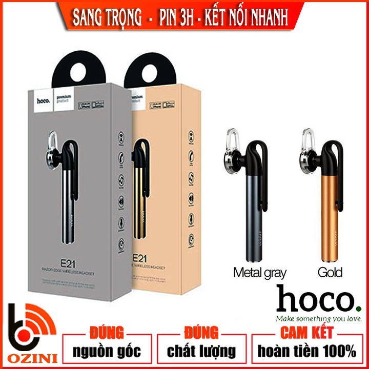 Tai Nghe Bluetooth Hoco E21 - Nhỏ gọn sang trọng