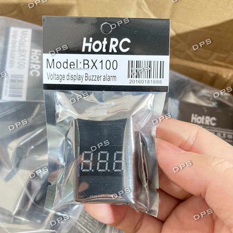 Đồng hồ báo điện áp pin 1-8s, Đo pin BX100