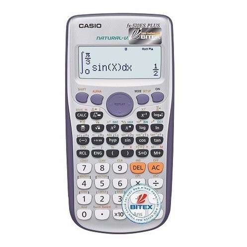 [giao 2h] Máy tính Casio 570es plus bh 7 năm