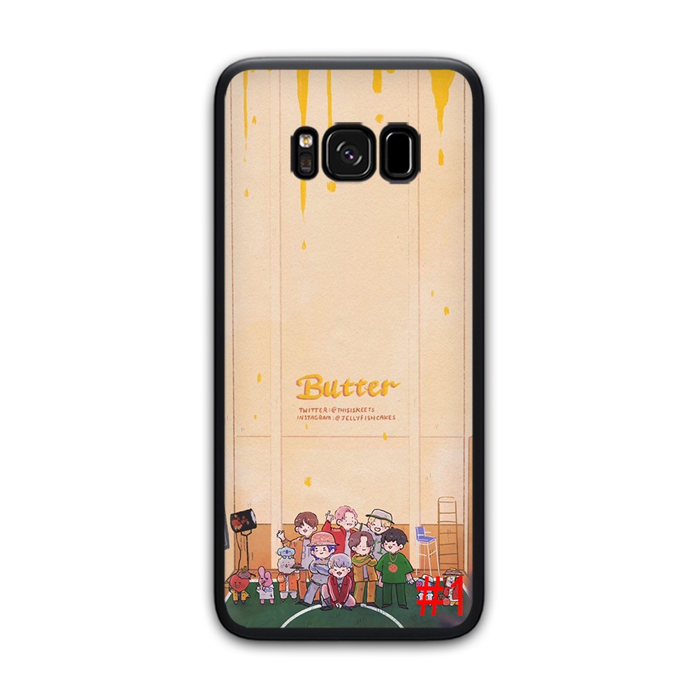 Ốp điện thoại TPU mềm in hình BTS BT21 cho Samsung Galaxy J2 J5 Prime Note 8 9 10 20 Ultra Plus Lite Quantum 2 LL10
